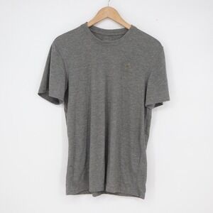 Mens Ultimate Tee Heather Grey Short Sleeve Performance Shirt Size M